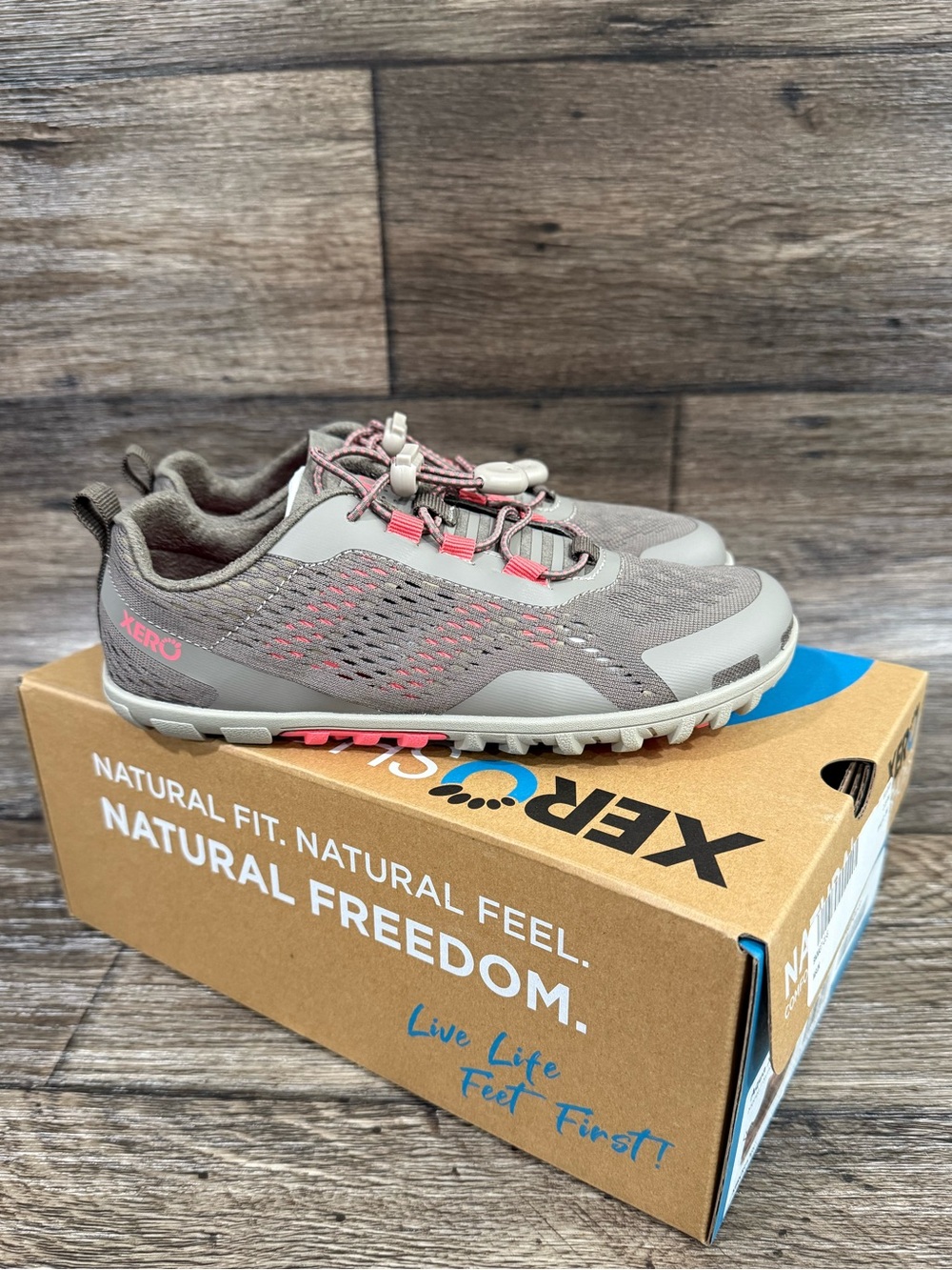 NEW Xero Shoes Aqua X Sport Womens Barefoot Trail Running Water Shoes Size 6
